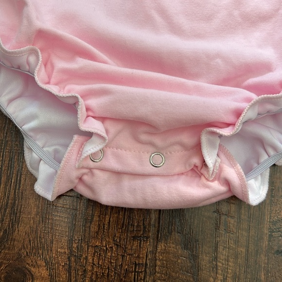 Jack-o-lantern bubble with white ruffle under tee - Picture 3 of 8